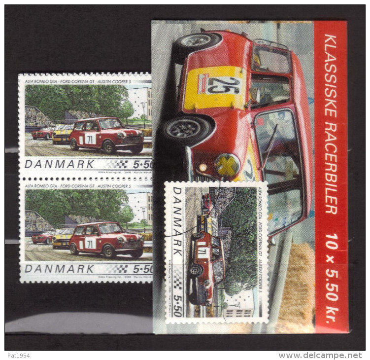 Danemark 2006 Carnet Neuf C1440 Sport Automobile Austin Martin Cooper - Carnets