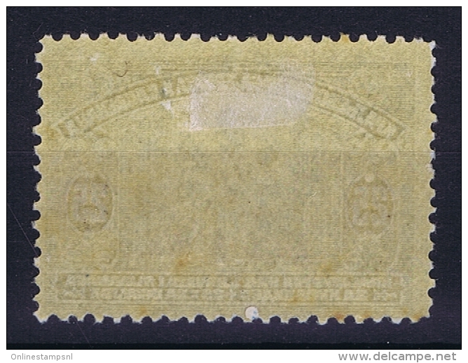 YUGOSLAVIA: Mi Nr 164 B  Aufdruck Dunkel Braun Lila  1922 MH/* Falz. - Ungebraucht