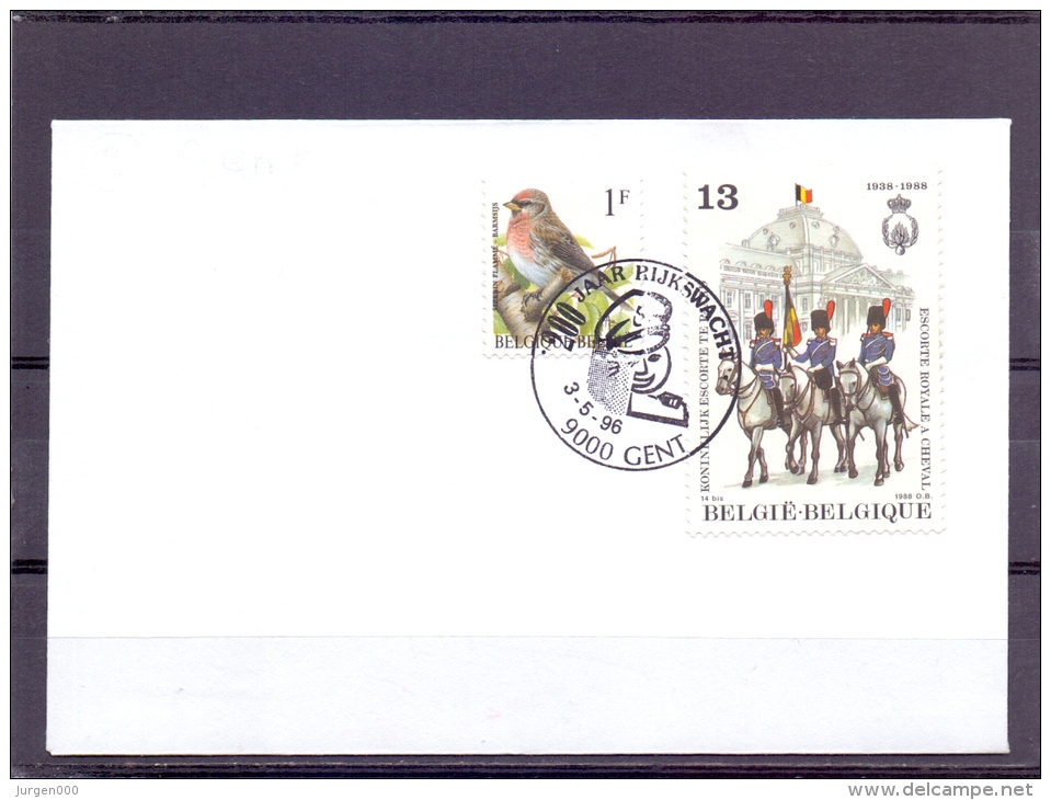 België - 200 Jaar Rijkswacht - Gent 3/5/1996  (RM9877) - Police - Gendarmerie