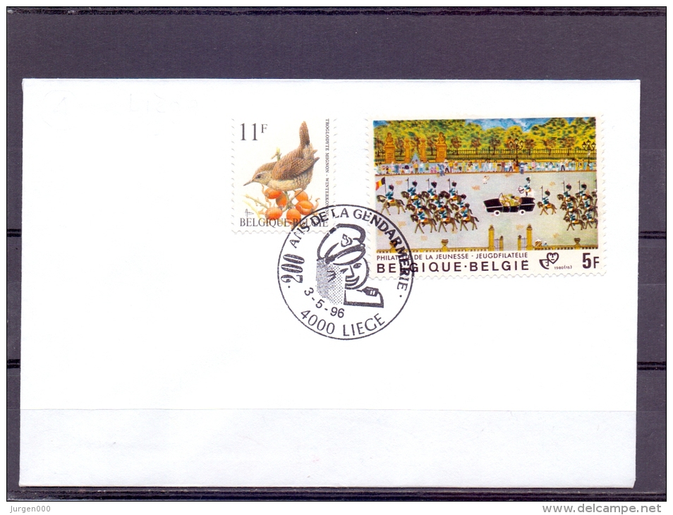 België - 200 Jaar Rijkswacht - Liege 3/5/1996  (RM9878) - Police - Gendarmerie