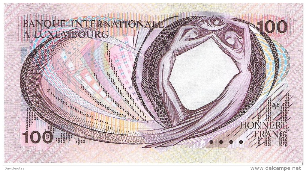 Luxembourg - Pick 14A - 100 Francs 1981 - Unc - Lussemburgo