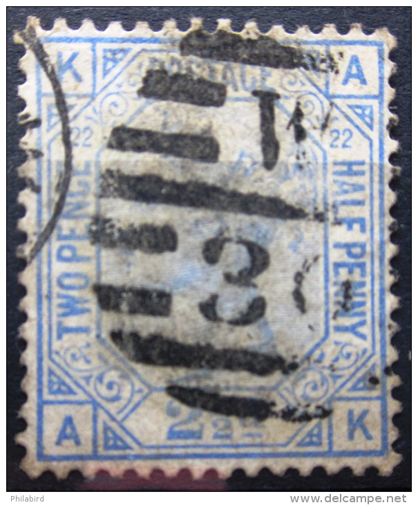 GRANDE-BRETAGNE          N° 62           Planche 22              OBLITERE - Used Stamps