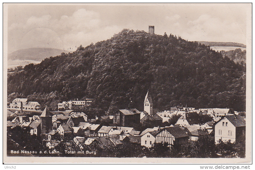 AK Bad Nassau An Der Lahn - Total Mit Burg (19805) - Nassau