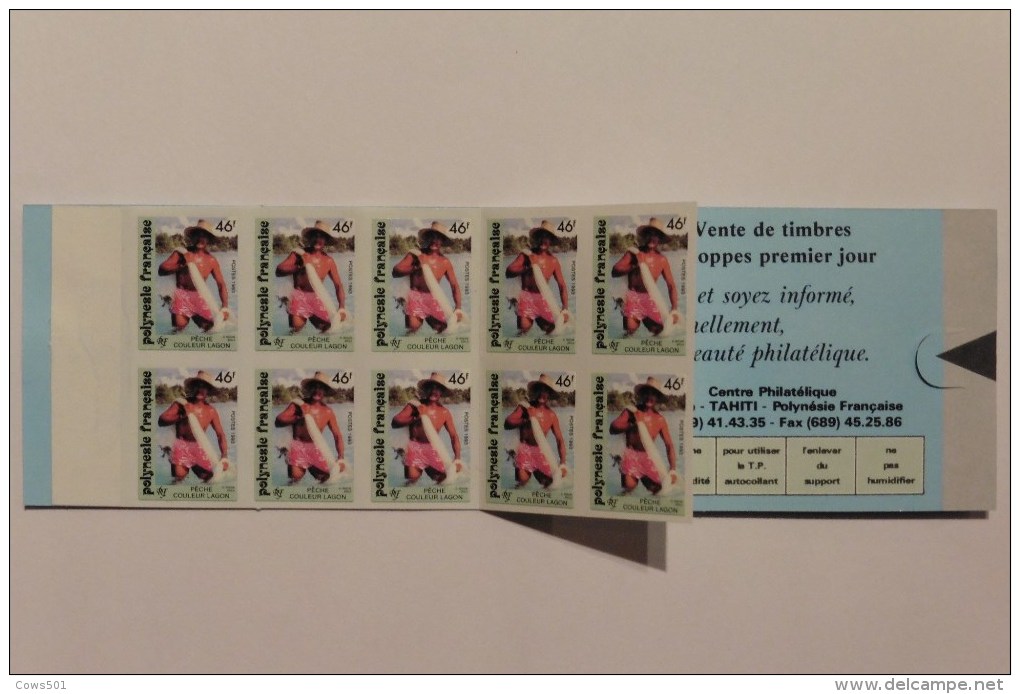 Polynésie  1993 Carnet Neuf  :N° C427  10 Timbres à 46 F - Postzegelboekjes