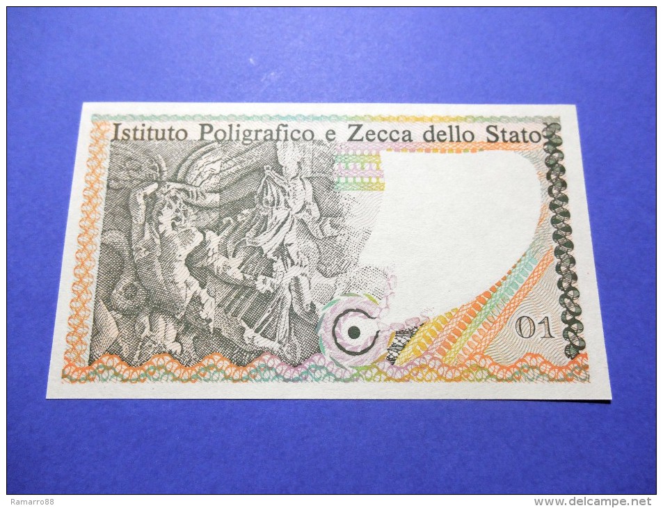 Italy I.P.Z.S. "Volto Femminile" Specimen Test Note Istituto Poligrafico E Zecca Di Stato UNC - Specimen