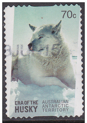 2014. AAT Australian Antarctic Territory. Era Of The Huskies. 70c. Husky. Laying. P&S. FU. - Unused Stamps