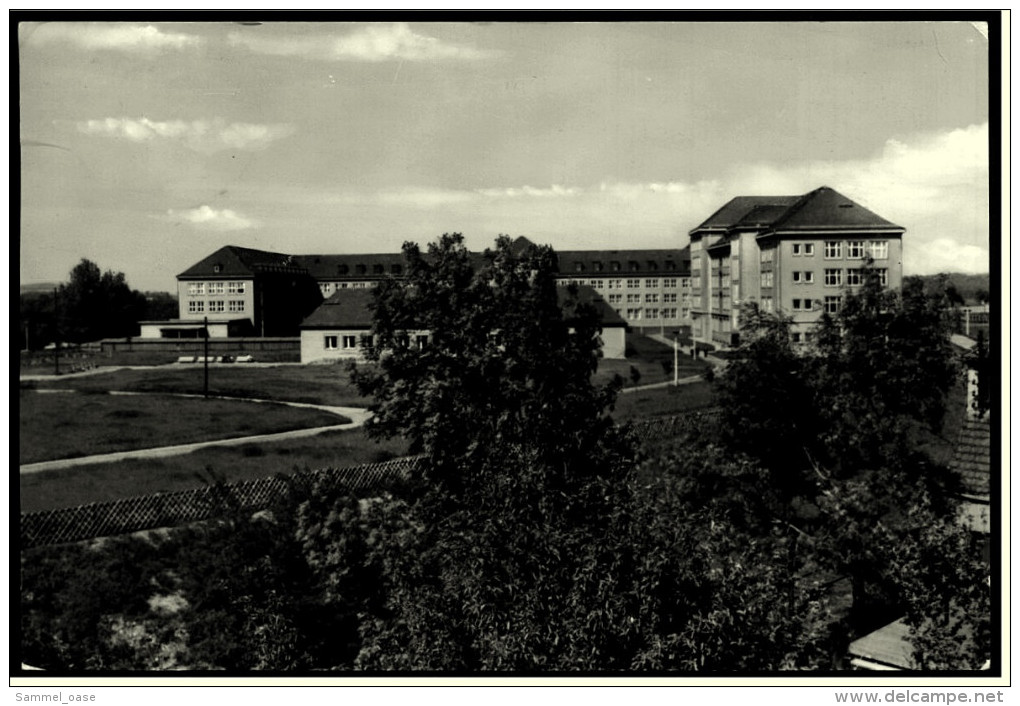 Borna  -  Kreiskrankenhaus Mit Polyklinik  -  Ansichtskarte Ca. 1984    (5236) - Borna