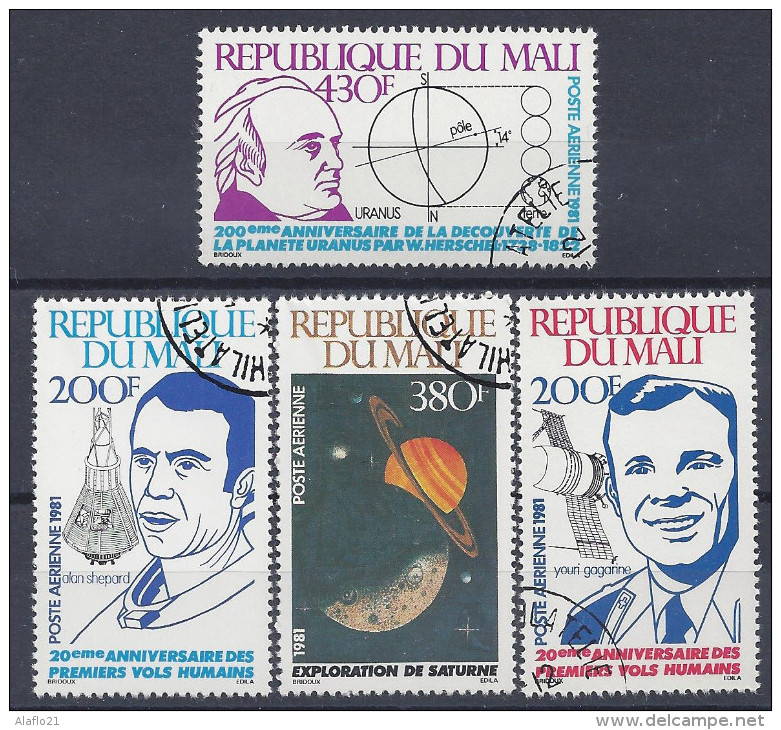 MALI - Lot Timbres ESPACE Oblitérés - Sammlungen