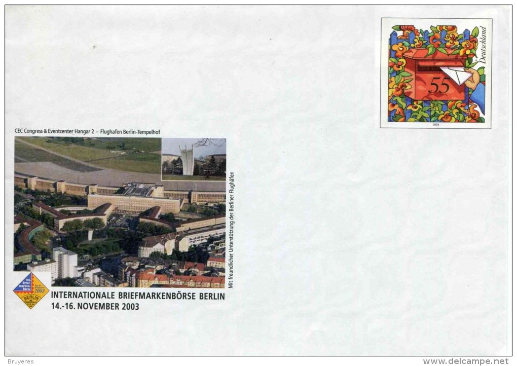 Entier Postal De 2003 Sur Enveloppe Illustrée - Briefomslagen - Ongebruikt