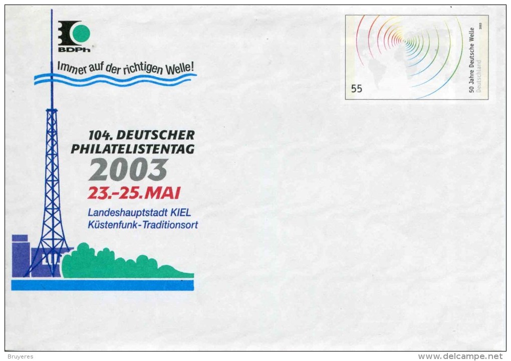 Entier Postal De 2003 Sur Enveloppe Illustrée - Briefomslagen - Ongebruikt