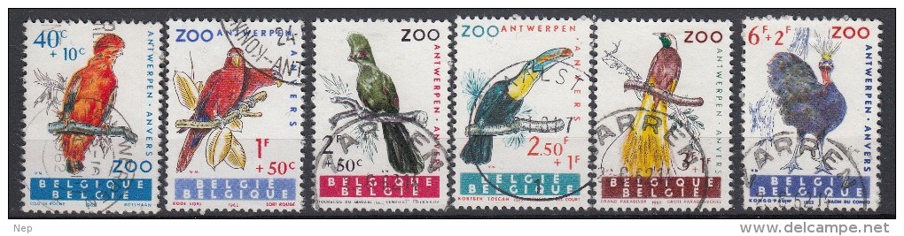 BELGIË - OBP - 1962 - Nr 1216/21 - Gest/Obl/Us - Used Stamps