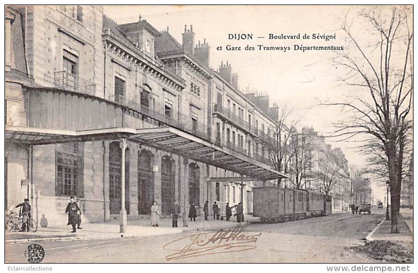 Dijon     21     Gare Des Tramways Départementaux - Dijon