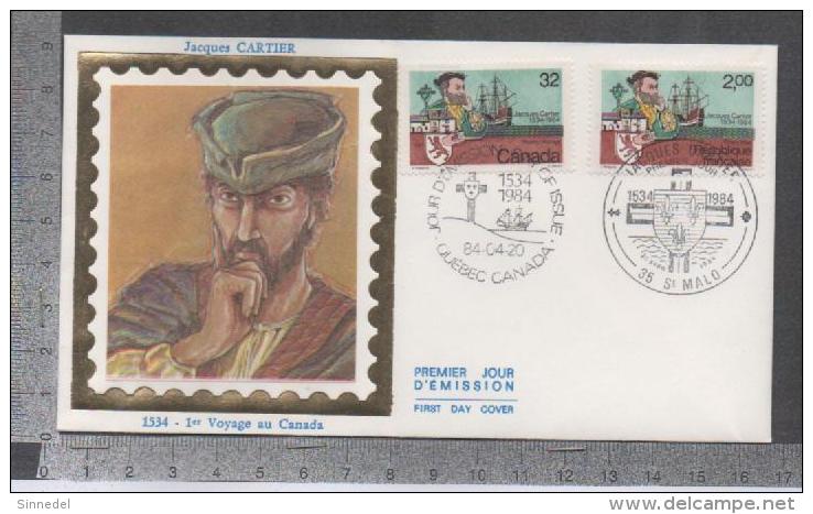 2307 JACQUES CARTIER  1 VOYAGE AU CANADA - Joint Issues