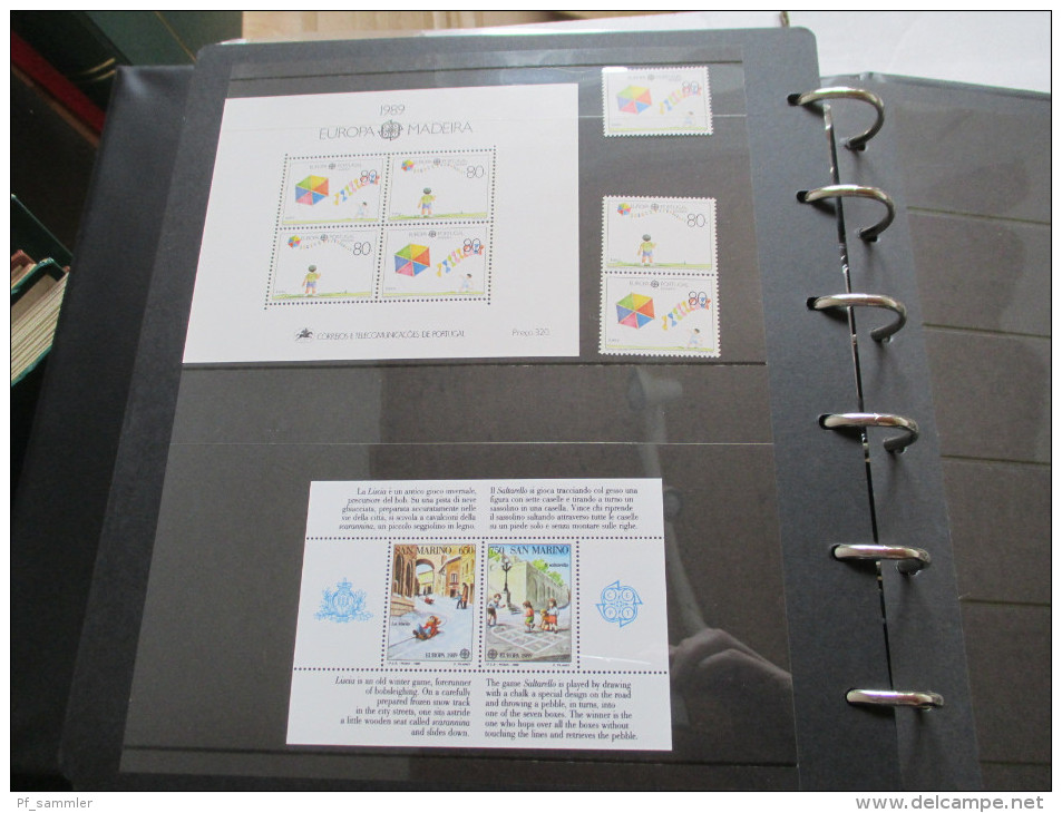 Europa Cept / Gemeinschaftsausgaben. saubere Abo Qualität! ** Riesiger Katalogwert!! Blocks / Kleinbogen / Bogen