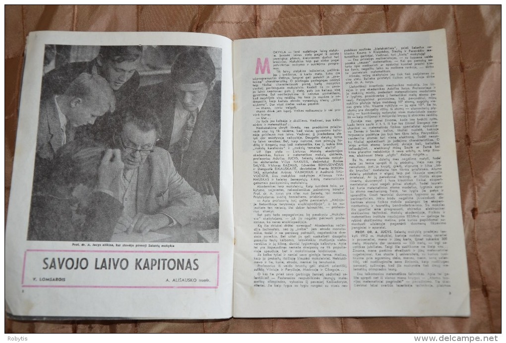 Litauen Lithuania Magazine Student 1973 Nr. 11 - Revues & Journaux
