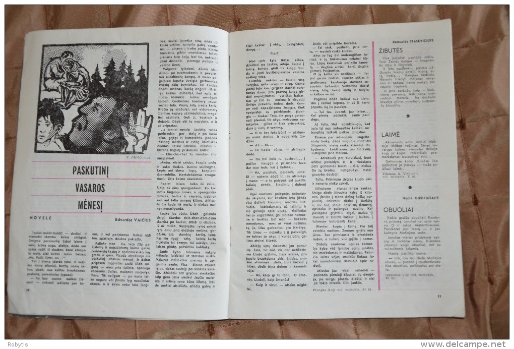 Litauen Lithuania Magazine Student 1973 nr. 11