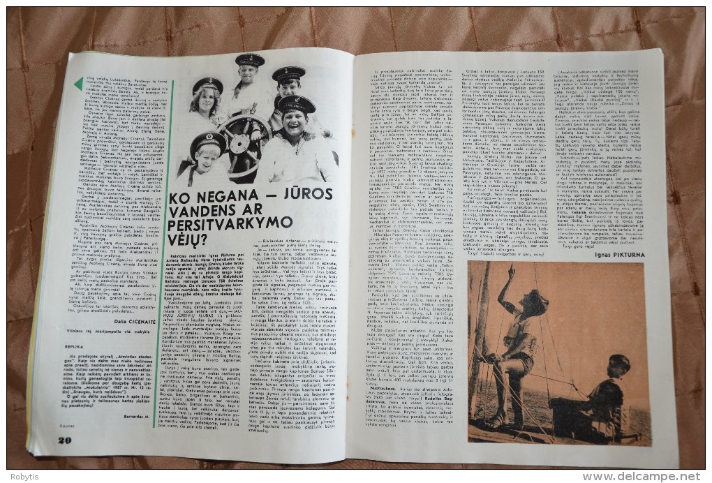 Litauen Lithuania Magazine Student 1988 nr. 4  BON JOVI   SABRINA   BANANARAMA