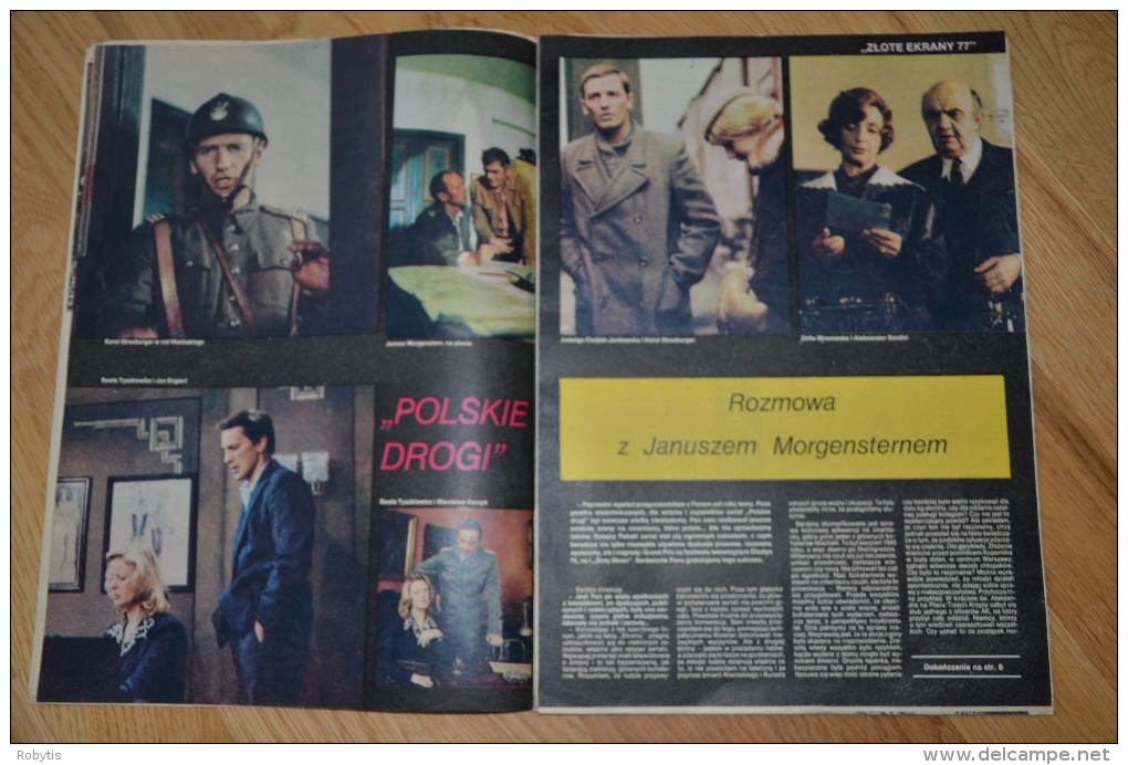 Poland  Magazine  Movies Cinema 1978 - Slawische Sprachen