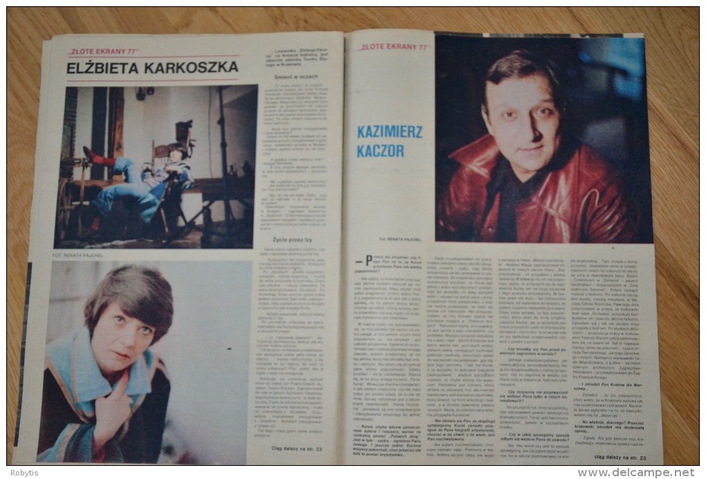 Poland  Magazine  Movies Cinema 1978