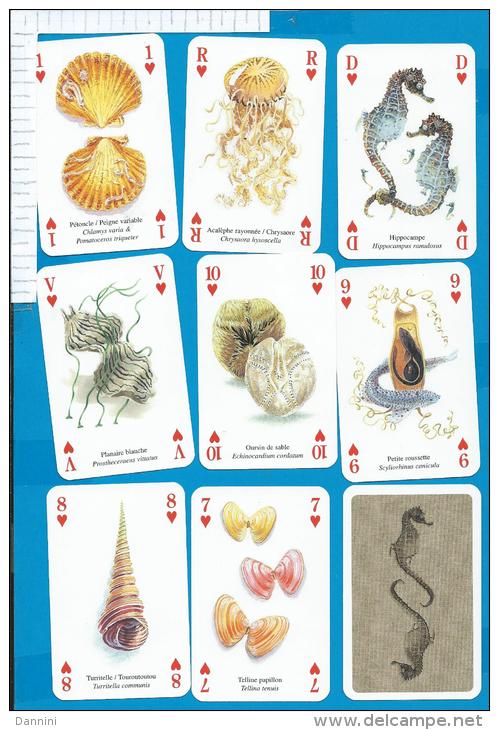 Playcards   Spielkarten    Sealife   Seeleben - 54 Cartes