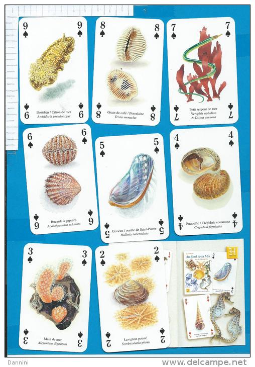 Playcards   Spielkarten    Sealife   Seeleben - 54 Cartes