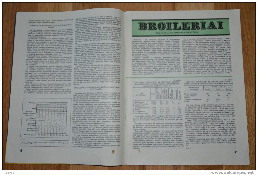 Litauen Lithuania Magazine Science And Life 1976nr.9 - Revues & Journaux