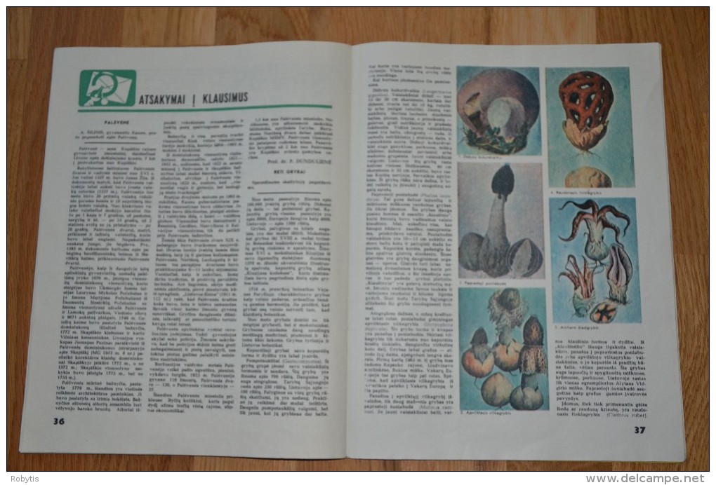 Litauen Lithuania Magazine Science and Life 1976nr.9