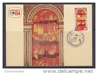 Brazil 1984 Lubrapex 1v 1 Maximum Card (26112A) - Cartoline Maximum