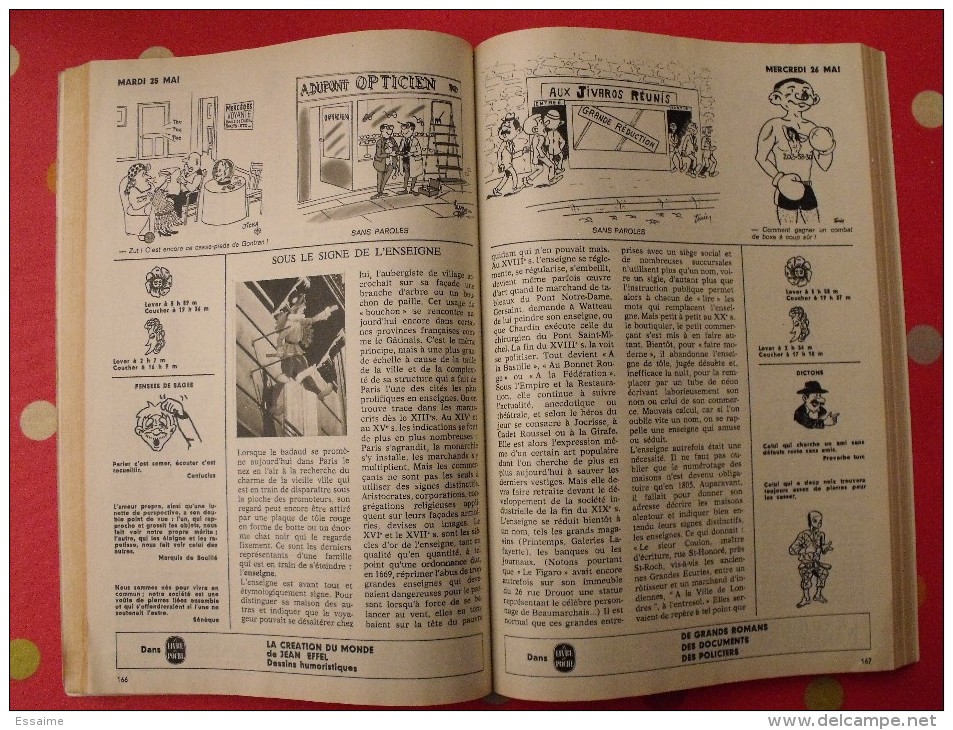 Almanach Vermot 1976. Reliure Brochée. 360 Pages. Gravures, Publicités, Humour, - Humor