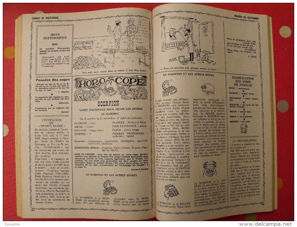 Almanach Vermot 1978. Reliure Brochée. 360 Pages. Gravures, Publicités, Humour, - Humor