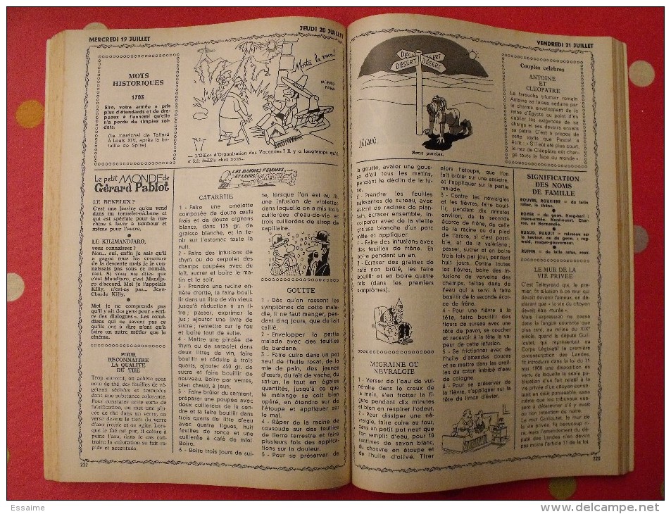 Almanach Vermot 1978. Reliure Brochée. 360 Pages. Gravures, Publicités, Humour, - Humor