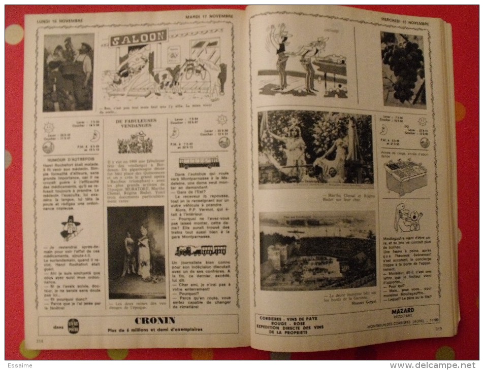 Almanach Vermot 1981. Reliure Brochée. 360 Pages. Gravures, Publicités, Humour, - Humor