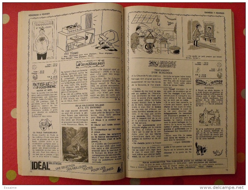 Almanach Vermot 1981. Reliure Brochée. 360 Pages. Gravures, Publicités, Humour, - Humor