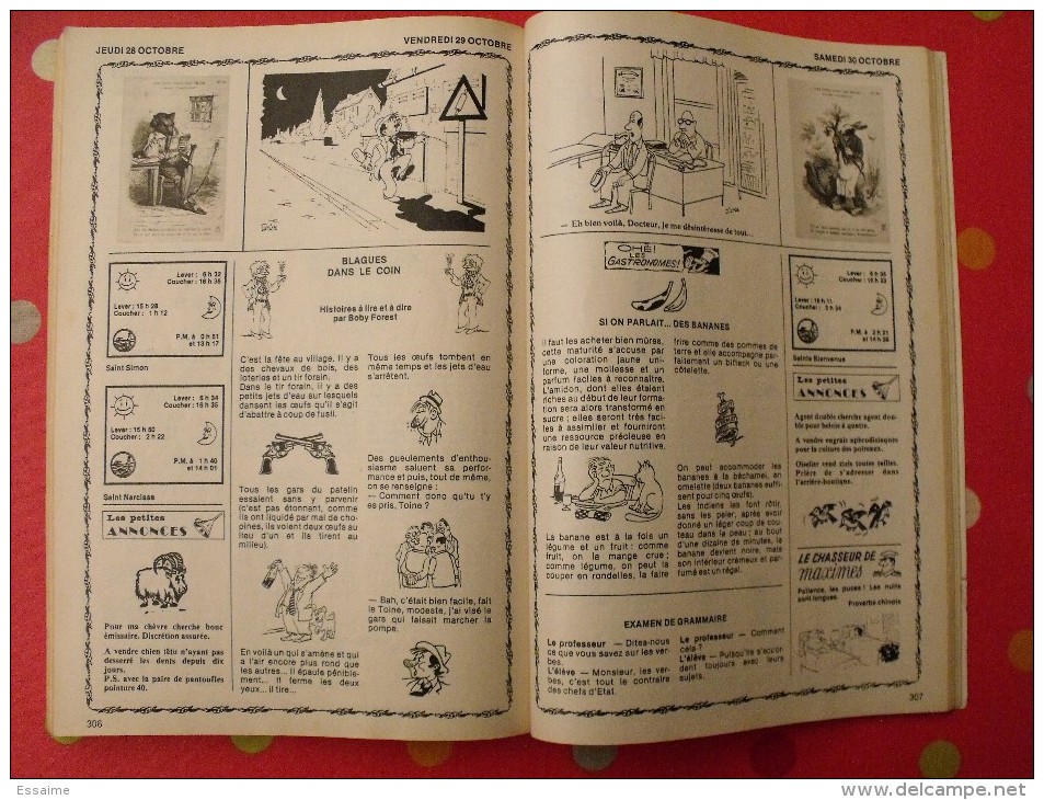 Almanach Vermot 1982. Reliure Brochée. 360 Pages. Gravures, Publicités, Humour, - Humor