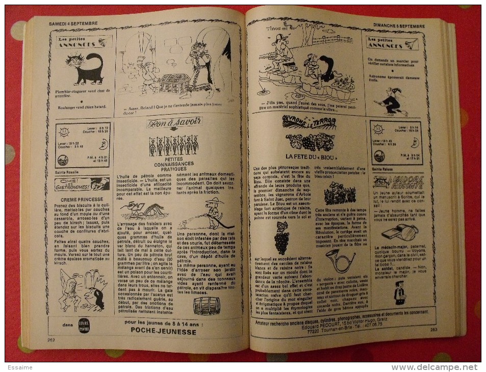 Almanach Vermot 1982. Reliure Brochée. 360 Pages. Gravures, Publicités, Humour, - Humor