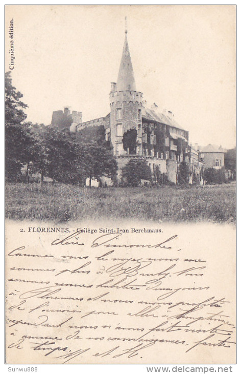 Florennes - Collège Saint-Jean Berchmans (1905) - Florennes