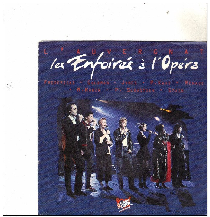 45T LES ENFOIRES A L.OPERA - Autres - Musique Française