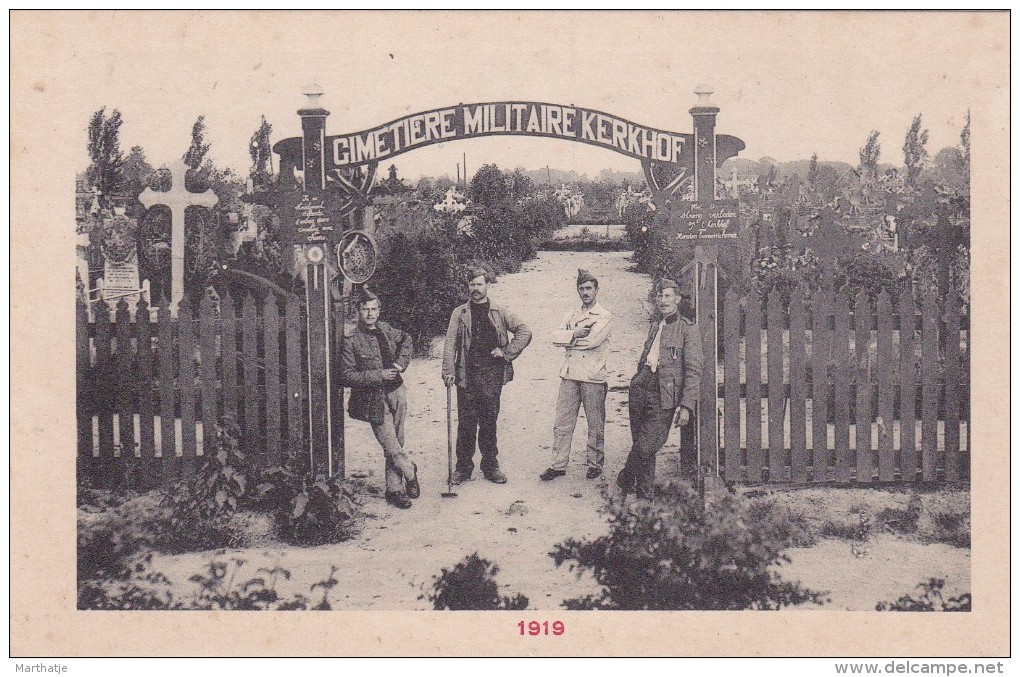 Westvleteren - 1919 - Cimetière Militaire Kerkhof - Vleteren
