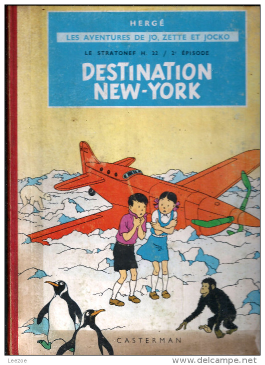 Destination New-york, Jo,zo Et Jocko, - Jo, Zette & Jocko