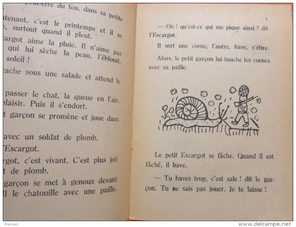 L'escargot Jaune Et Gris Collection Illustrees Par Les Enfants-cp Ecole De Garcons De Viroflay N°120  Fevrier 1947 - 6-12 Jaar