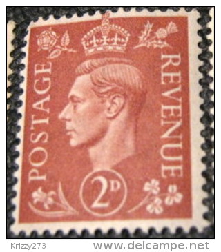 Great Britain 1951 King George VI 2d - Mint - Unused Stamps