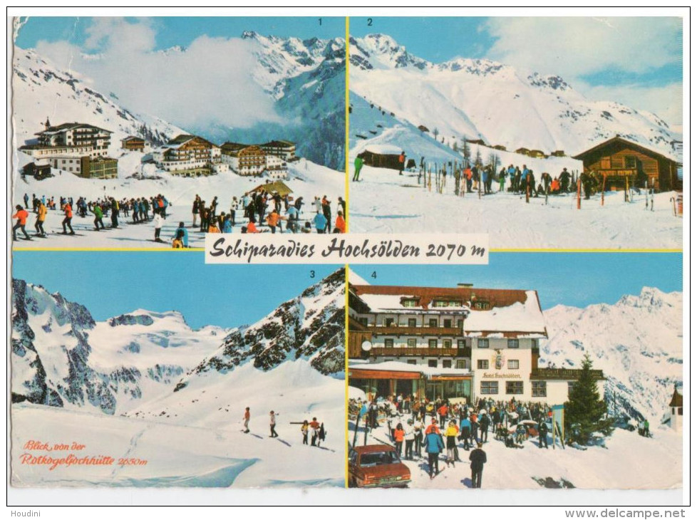 Oostenrijk Österreich Schiparadies Hochsölden Tirol Austria - Pitztal