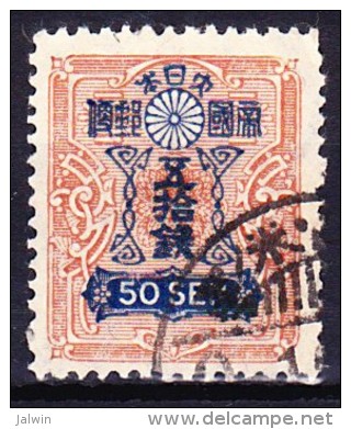 JAPON 1929 YT N° 206 Obl. - Gebruikt
