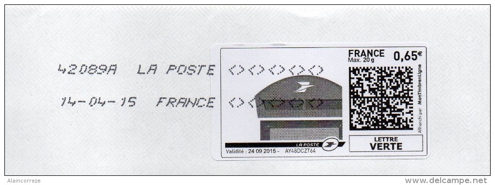 Montimbrenligne La Poste Boîte à Lettres BALMOD - Other & Unclassified