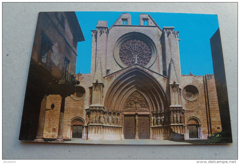 Espagne - Tarragona - Fachada De La Catedral - Tarragona