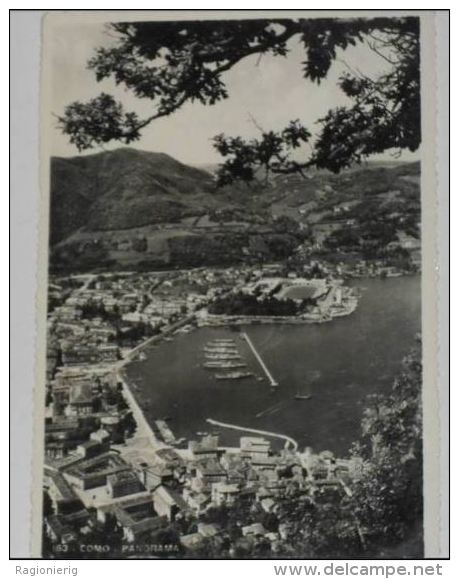 COMO - Panorama Sul Porto E Stadio Di Calcio - Football - Sport - 1948 - Como