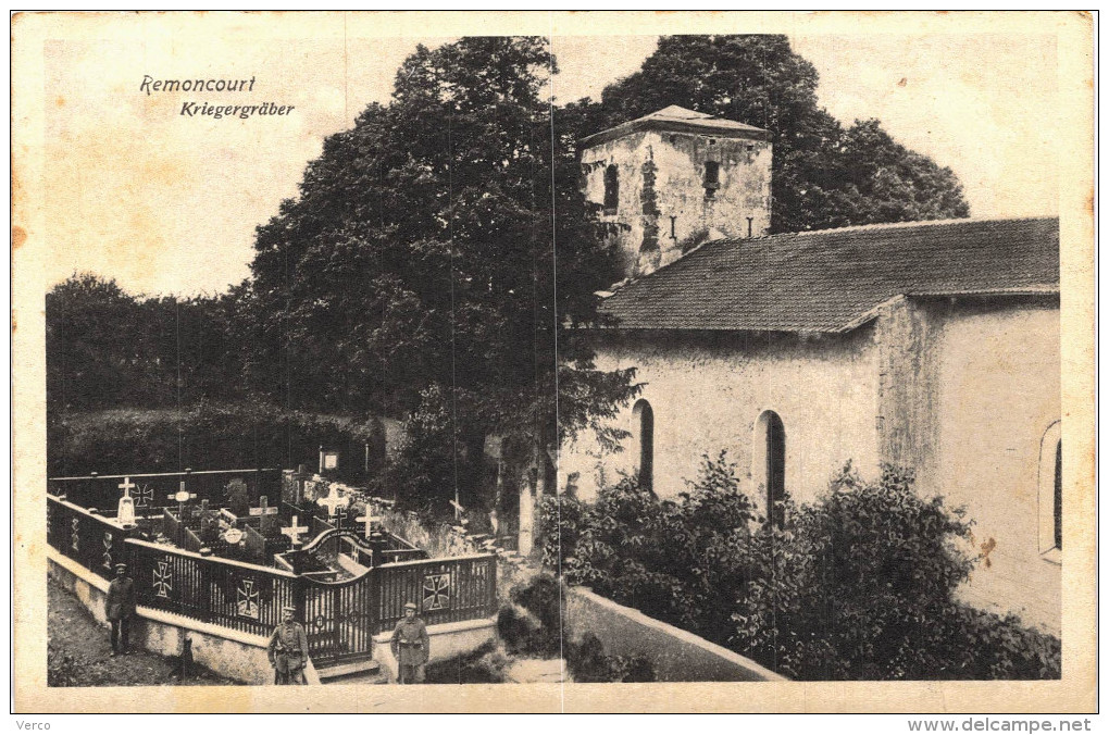 Carte Postale Ancienne De REMONCOURT - Autres & Non Classés