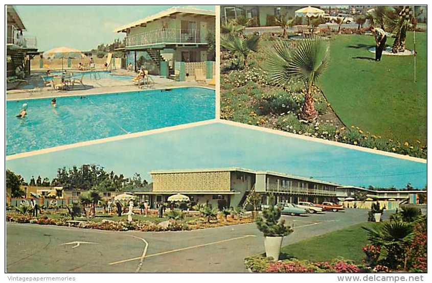 246937-California, Anaheim, Mecca Motel, Elmo M. Sellers By Dexter Press No 76138-B - Anaheim