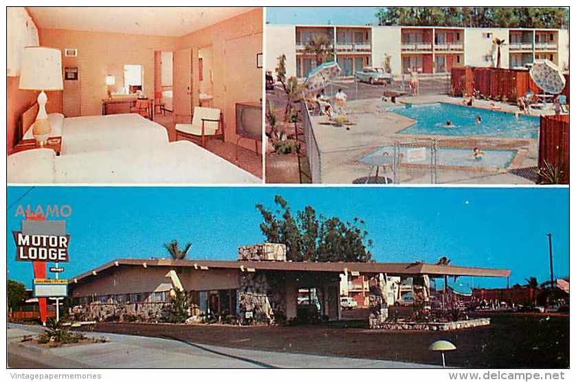 246943-California, Anaheim, Alamo Motor Lodge, Paul Woodings By Dexter Press No 12662-B - Anaheim