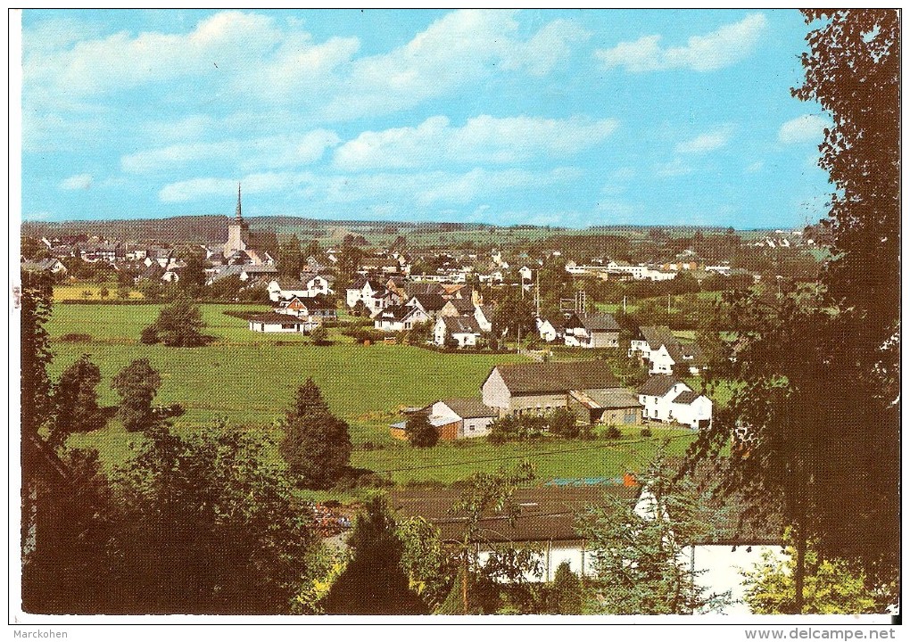 SAINT-VITH (4780) : Panorama. CPSM Très Peu Courante. - Saint-Vith - Sankt Vith